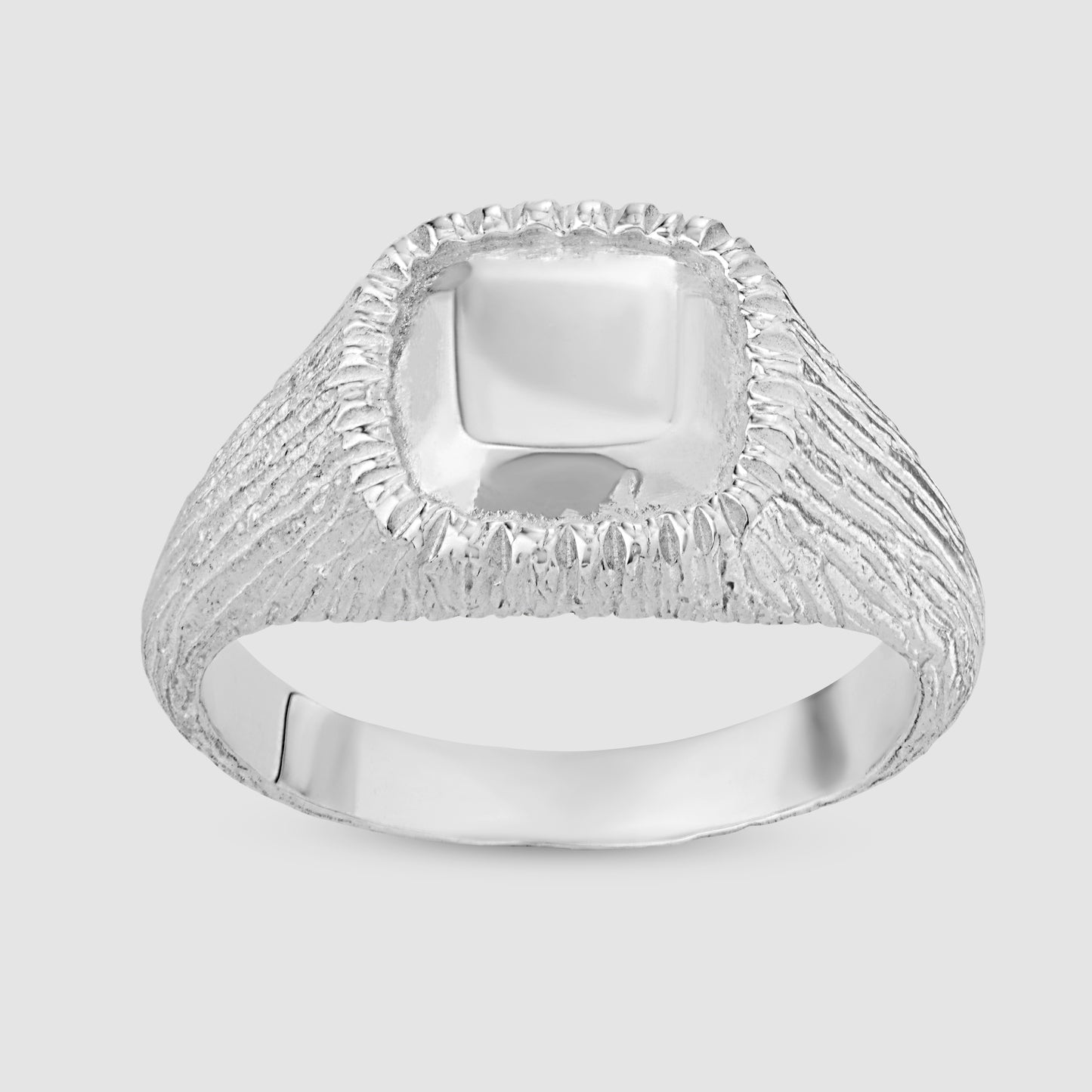 Natures Smile Signet Impression - Silver