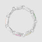 The Rose Bracelet - Silver - Multi