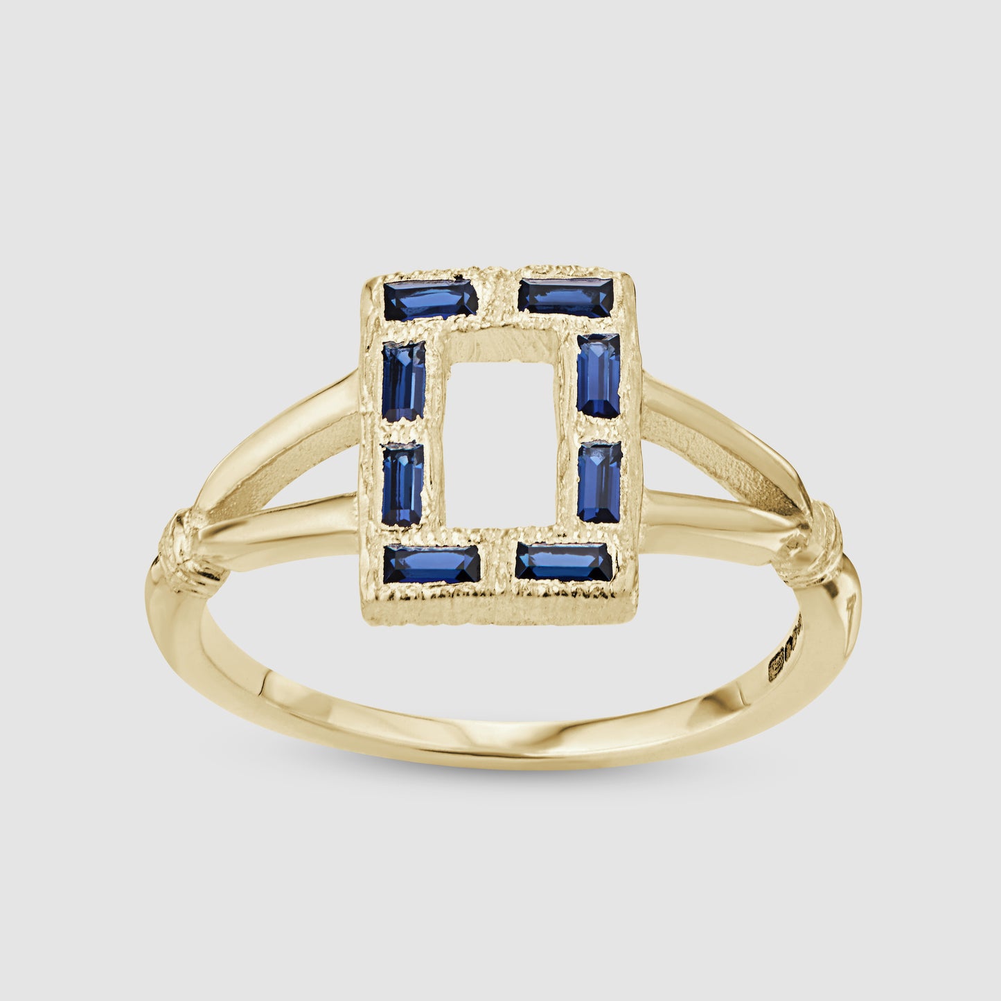 Rosetti Ring - Blue - Gold