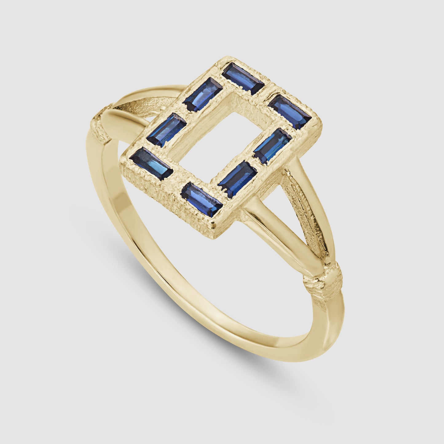 Rosetti Ring - Blue - Gold