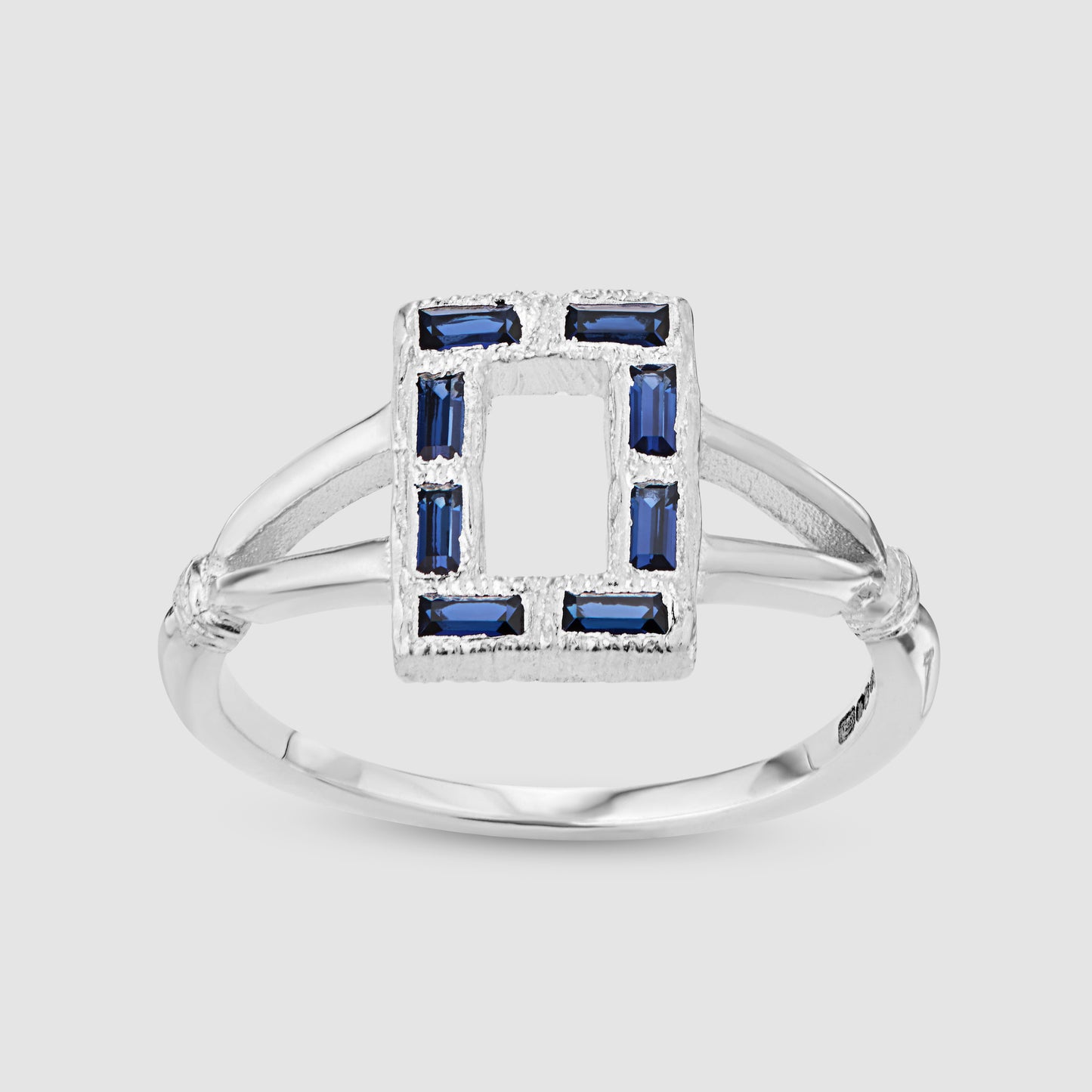 Rosetti Ring - Blue - Silver