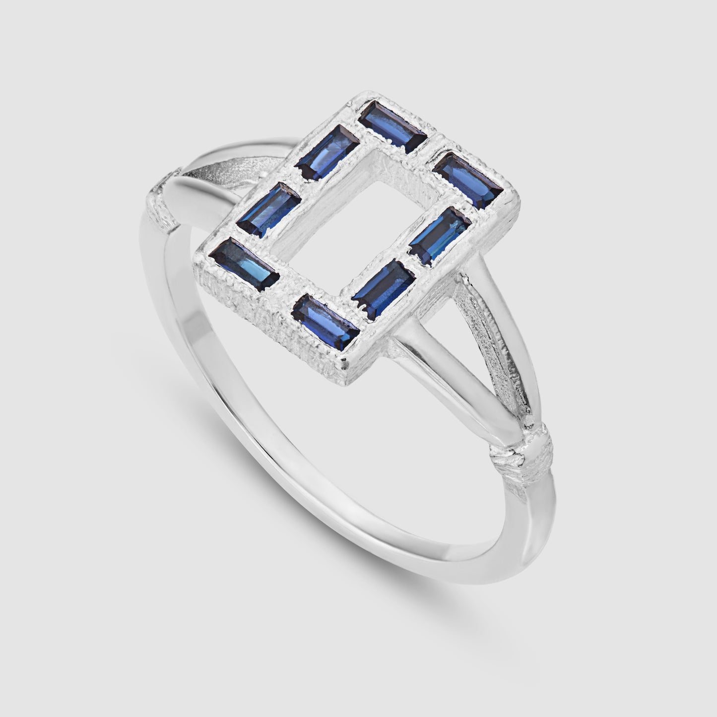 Rosetti Ring - Blue - Silver