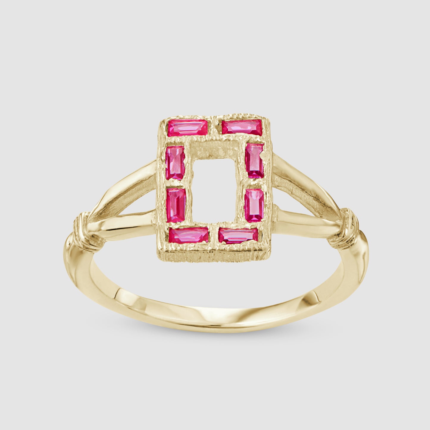 Rosetti Ring - Pink - Gold