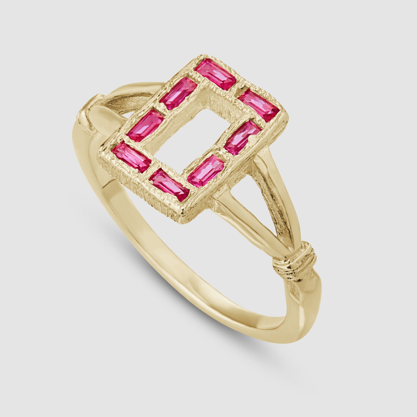 Rosetti Ring - Pink - Gold