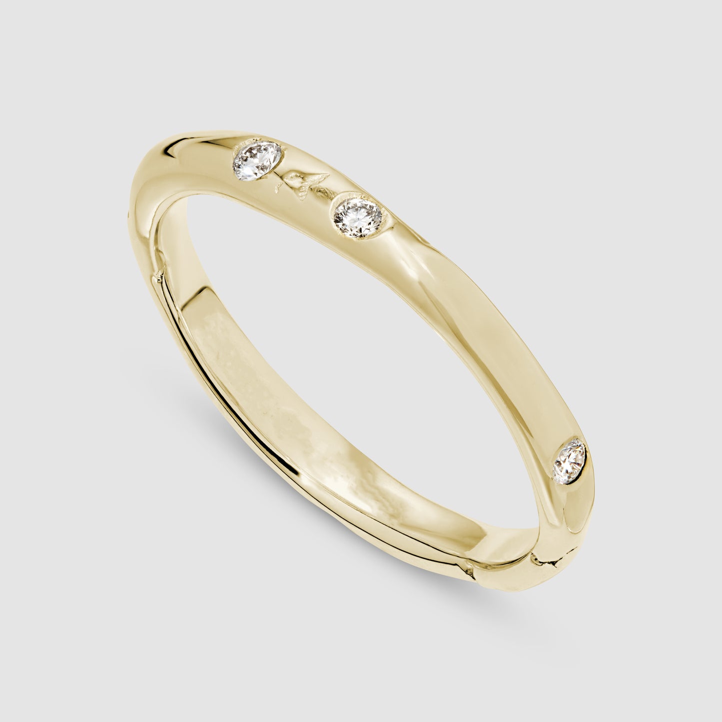 The Stem Ring - Skydiamond - Gold