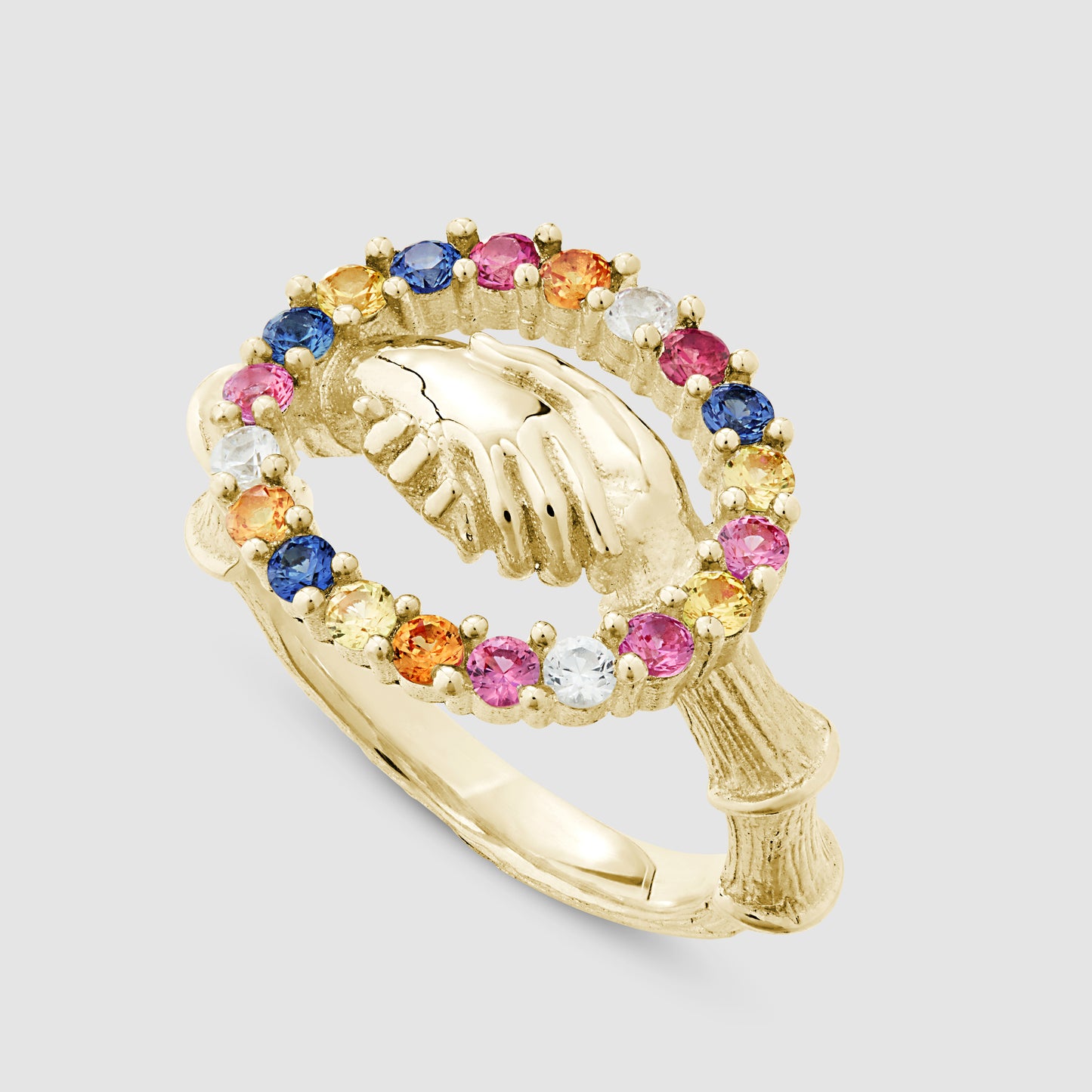 Trust is Sacred Ring - Multi - Gold