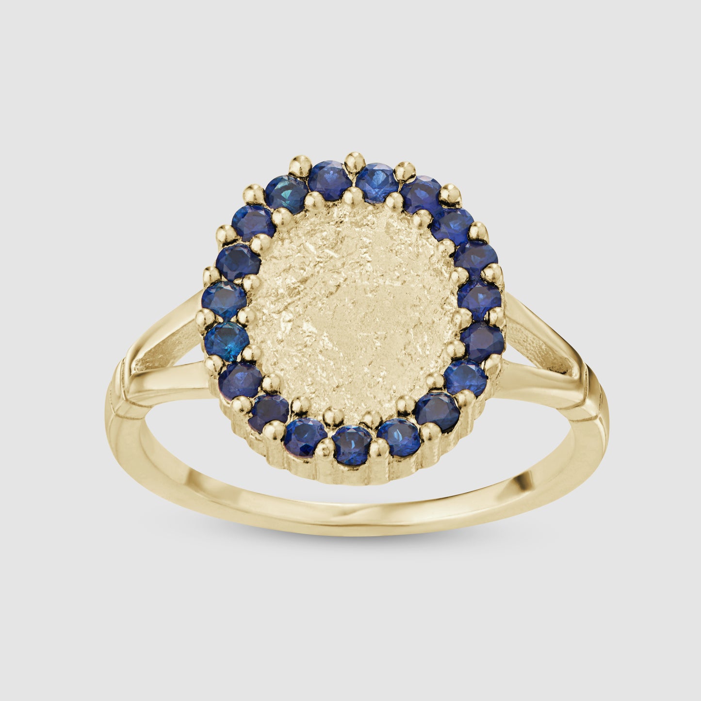 Truth to Nature Ring - Blue - Gold