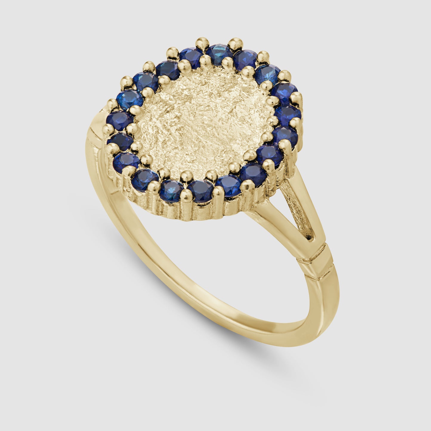 Truth to Nature Ring - Blue - Gold